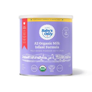 Child’s Solely A2 Natural Toddler Formulation – A2 Milk Powder, Natural Child Formulation with A2 Beta-Casein Protein, Enriched with Iron, Vitamin E, and Vitamin D, Mild on Tummies,…