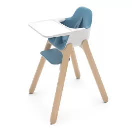 Caleb Ciro Highchair – Stone Blue