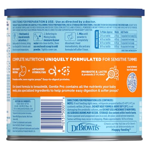 Gerber Good Begin Stage 1 Child Method Powder with GentlePro Probiotics, 20 Ounces